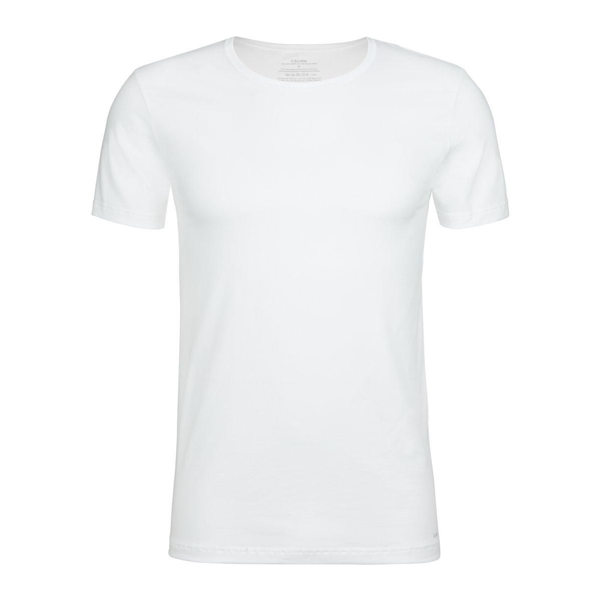 T-Shirt manches courtes Coton COTTON CODE blanc, CALIDA