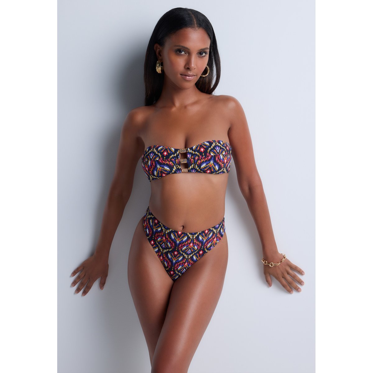 Haut de maillot de bain Bandeau Sunkissed Allure marron, AUBADE