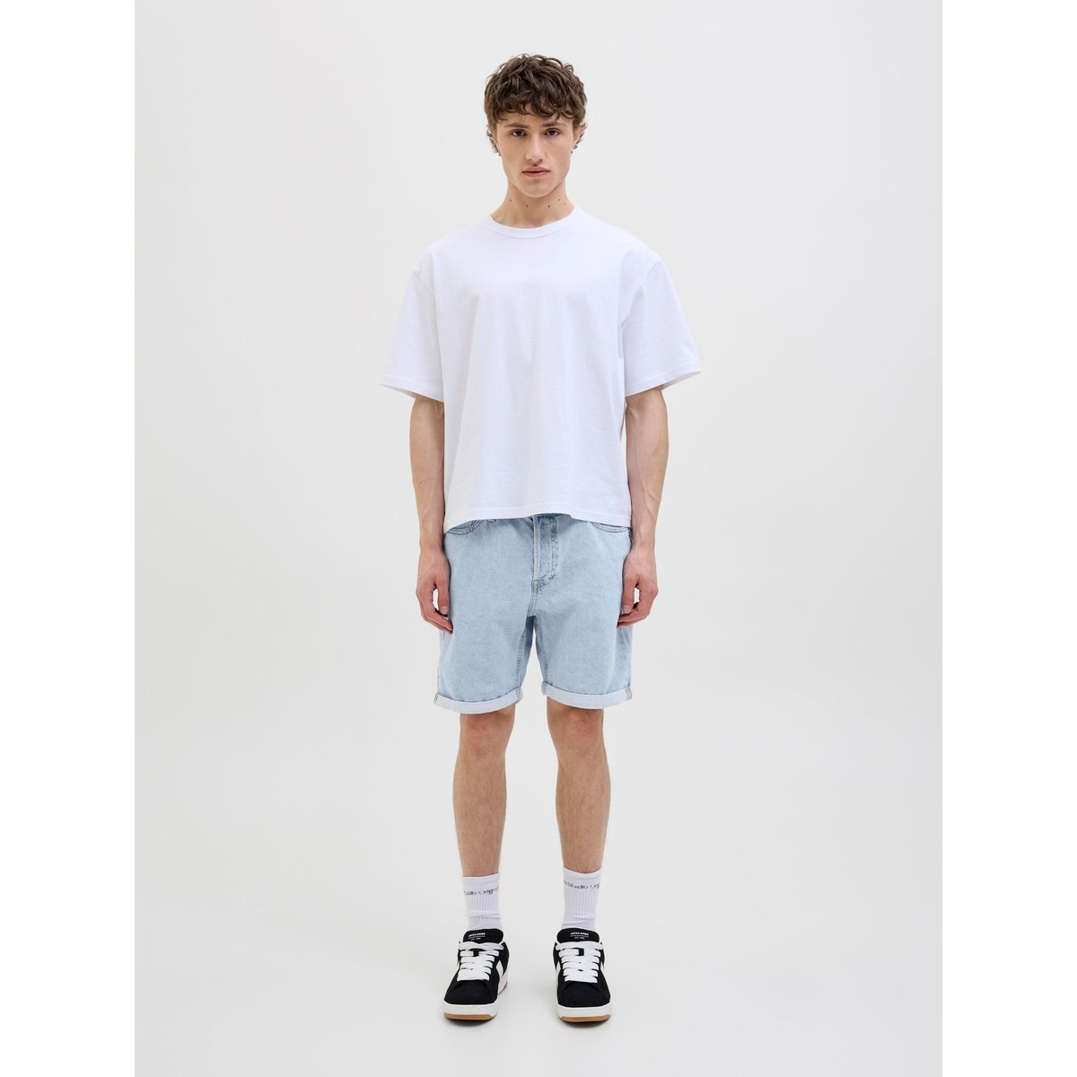 Short En Denim bleue - blue denim 1, JACK & JONES