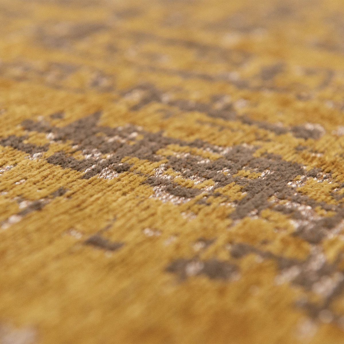 Tapis intérieur/extérieur tissé plat FREEDOM jaune, NOVATREND
