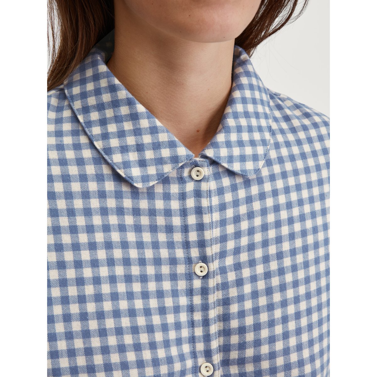Pyjama en flanelle, boutonné de bout en bout manches longues Coton FLANNEL DREAMS scandinavian, CALIDA
