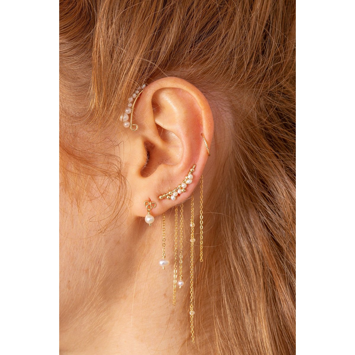 Bijou d'oreille Faraya - Perles de culture argent / tanzanite, YAY PARIS