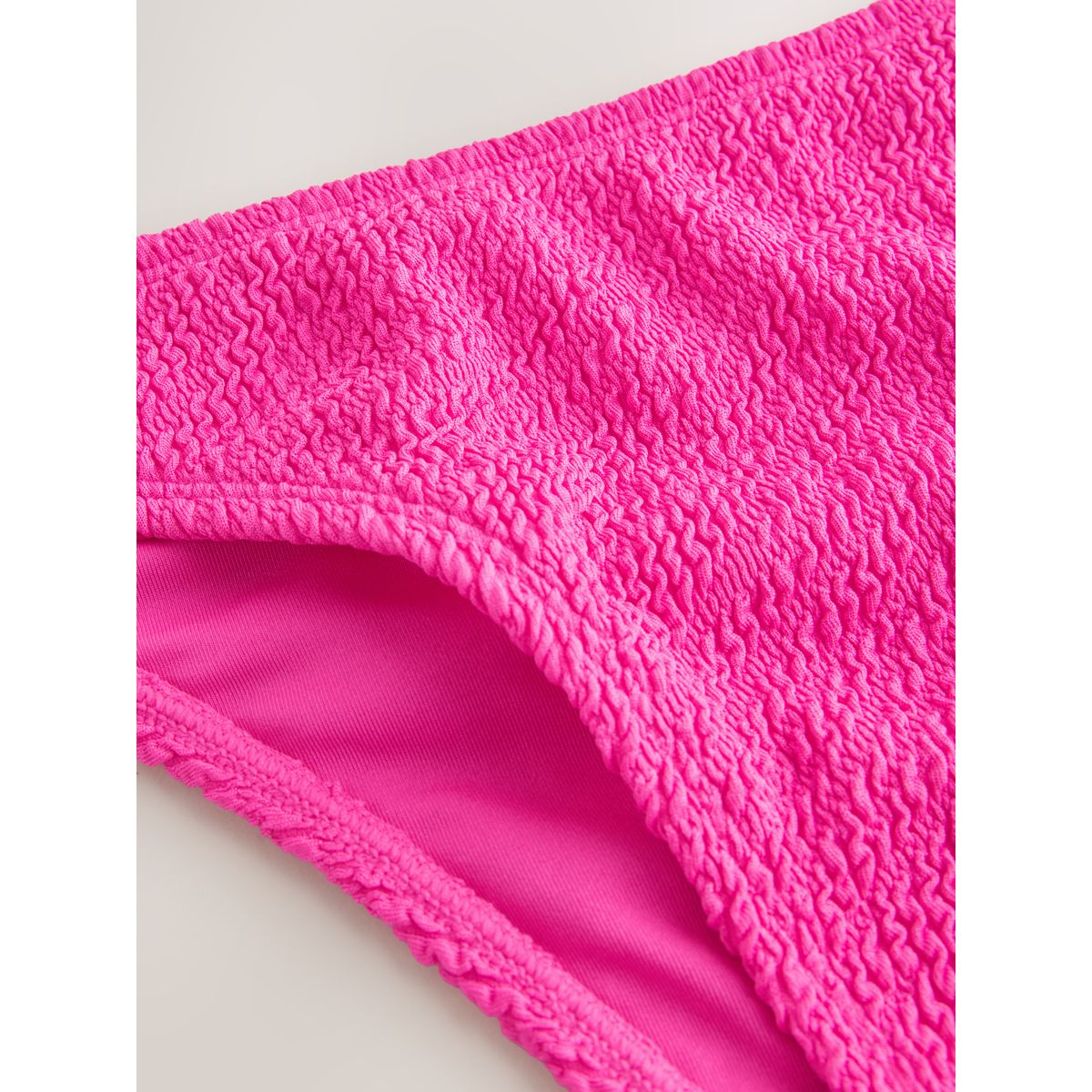 Bas de bikini effet froissé rose, NEXT