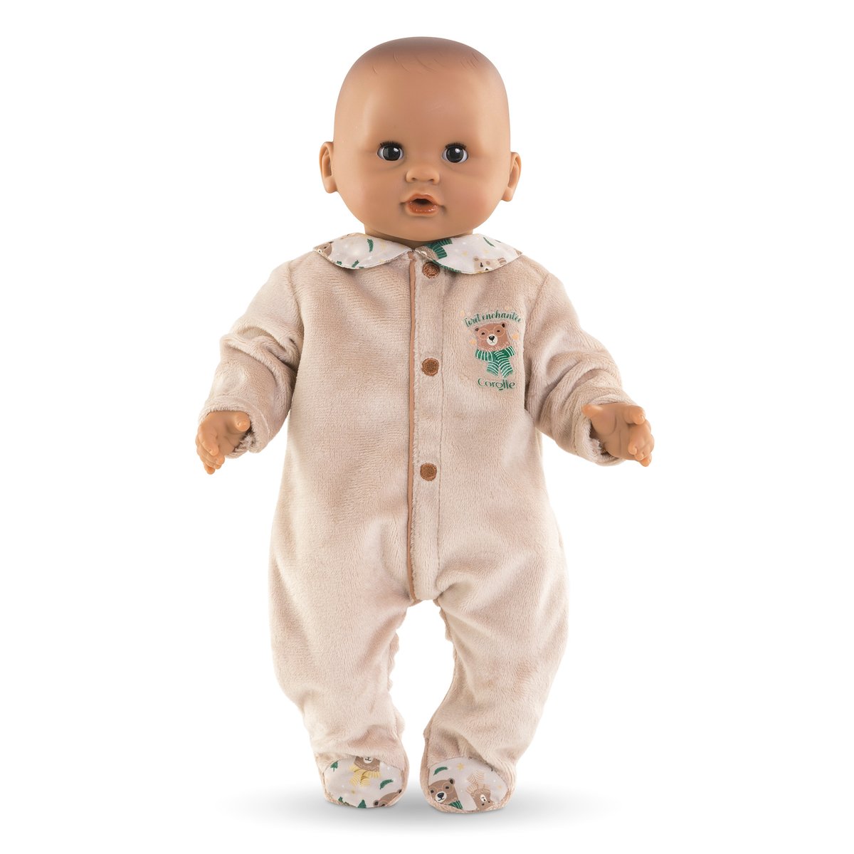 Pyjama Forêt Enchantée pour poupon 30 cm couleur unique, COROLLE