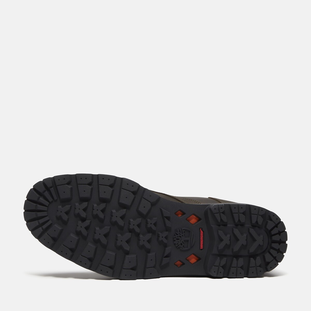 Bottines à lacets en cuir BRITTON ROAD MID LACE kaki foncé, TIMBERLAND