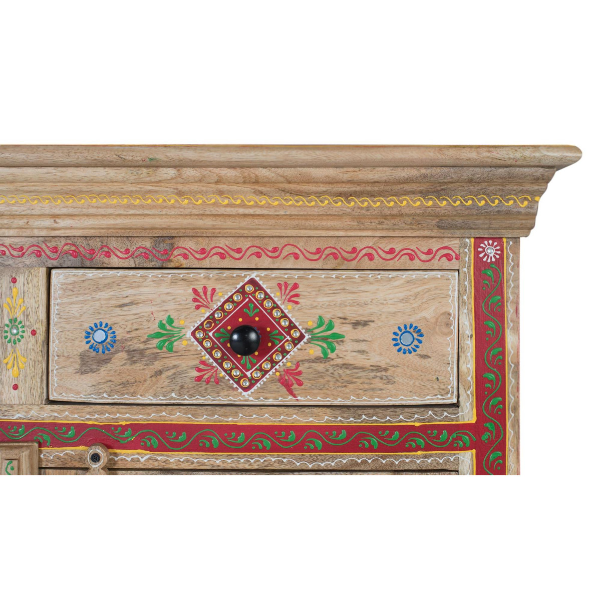 Buffet multicolore, DECORATION D’AUTREFOIS