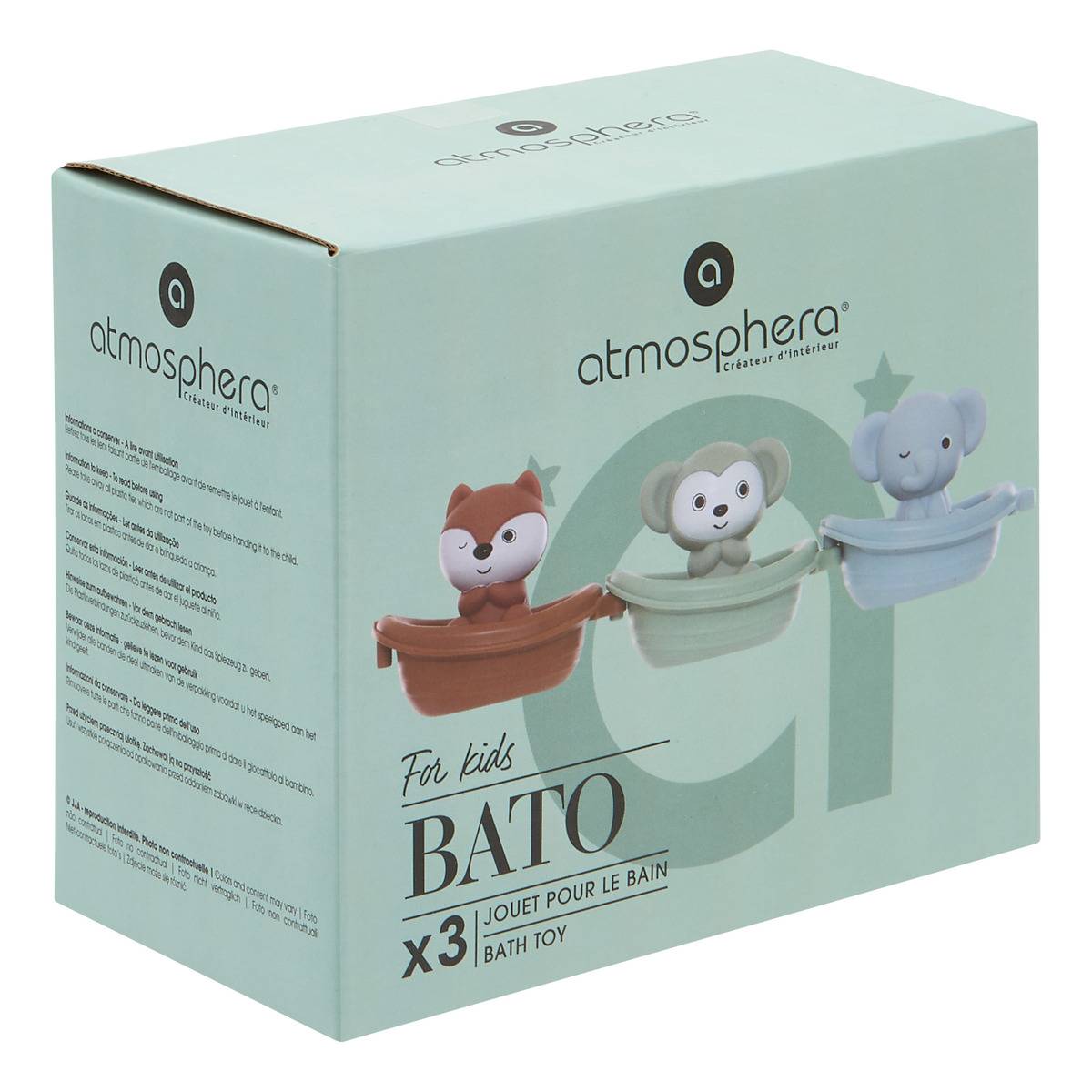 Jouets de bain BATO multicolore, ATMOSPHERA FOR KIDS