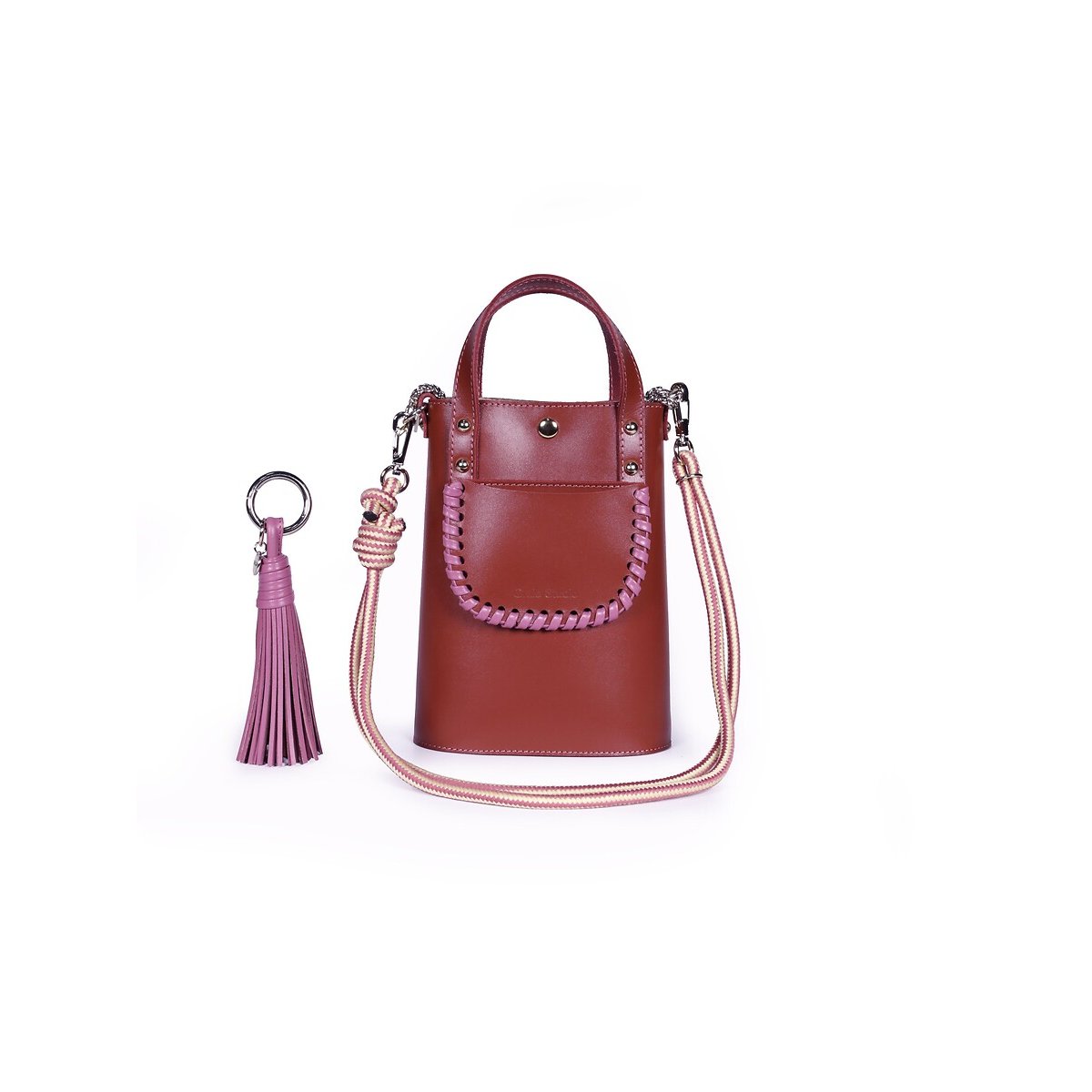 Sac cabas en cuir, AME terracotta, CRAIE STUDIO