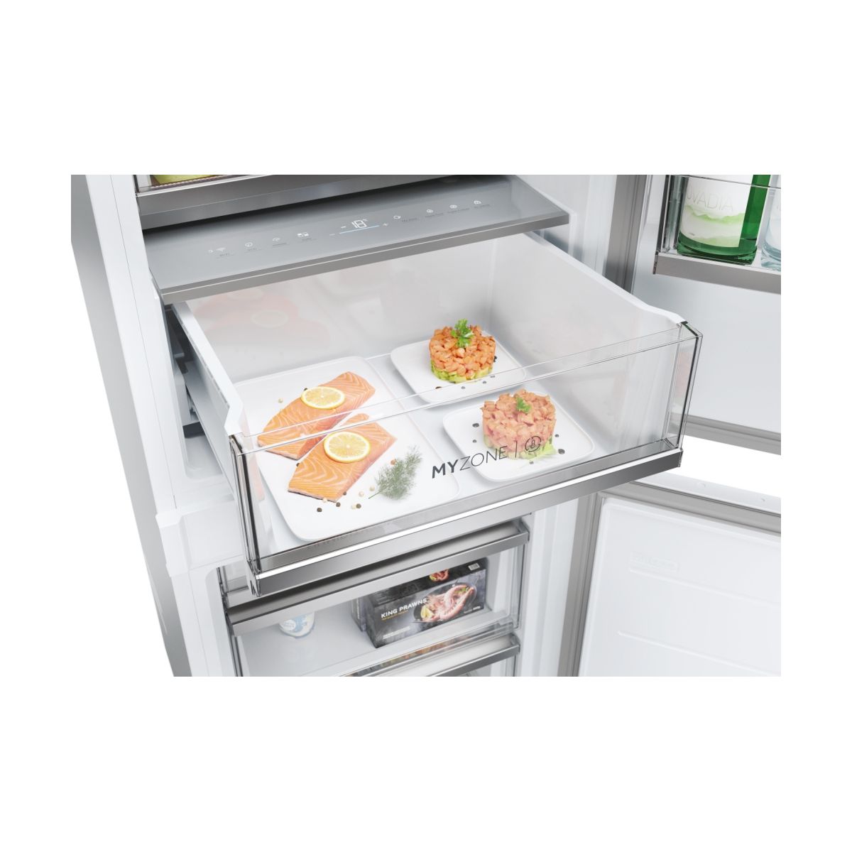 Réfrigérateur combiné encastrable HBW7518C couleur unique, HAIER