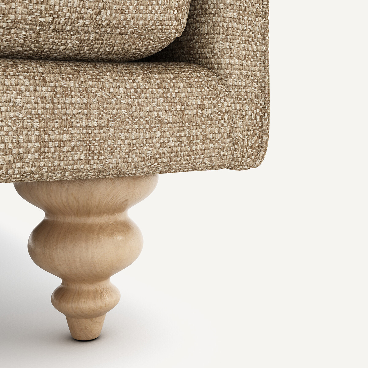 Fauteuil van stevig katoen, Lazare zeemvel, AM.PM