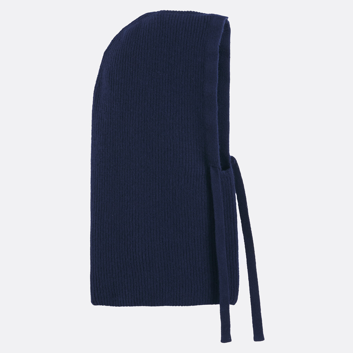 Passamontagna in misto lana/cashmere blu marino, LA REDOUTE COLLECTIONS