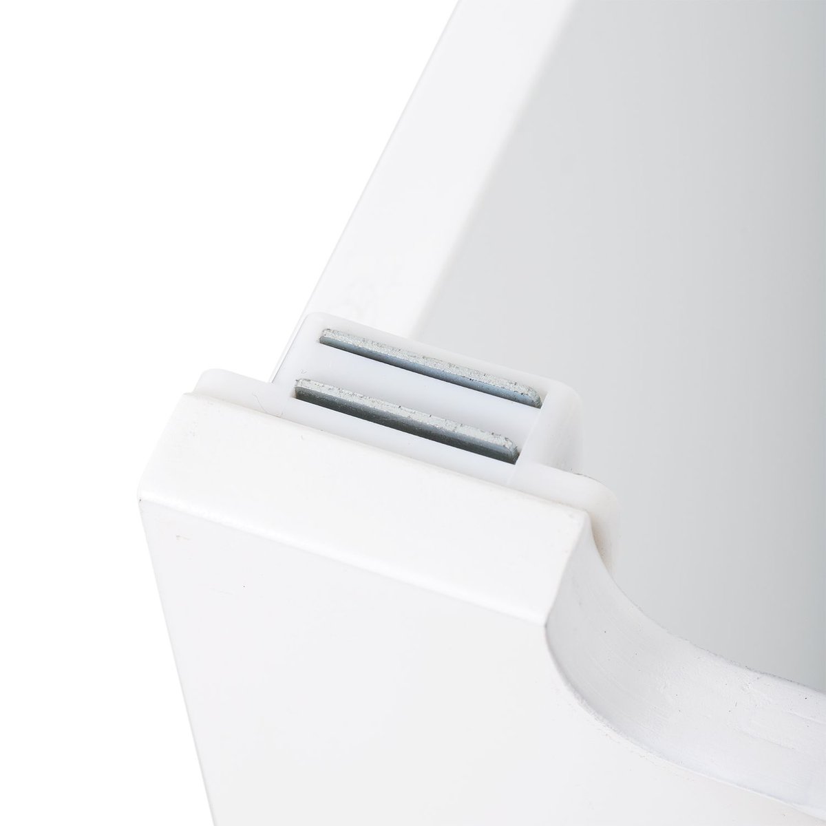 Coffre de rangement enfant avec couvercle LOELI blanc, ATMOSPHERA