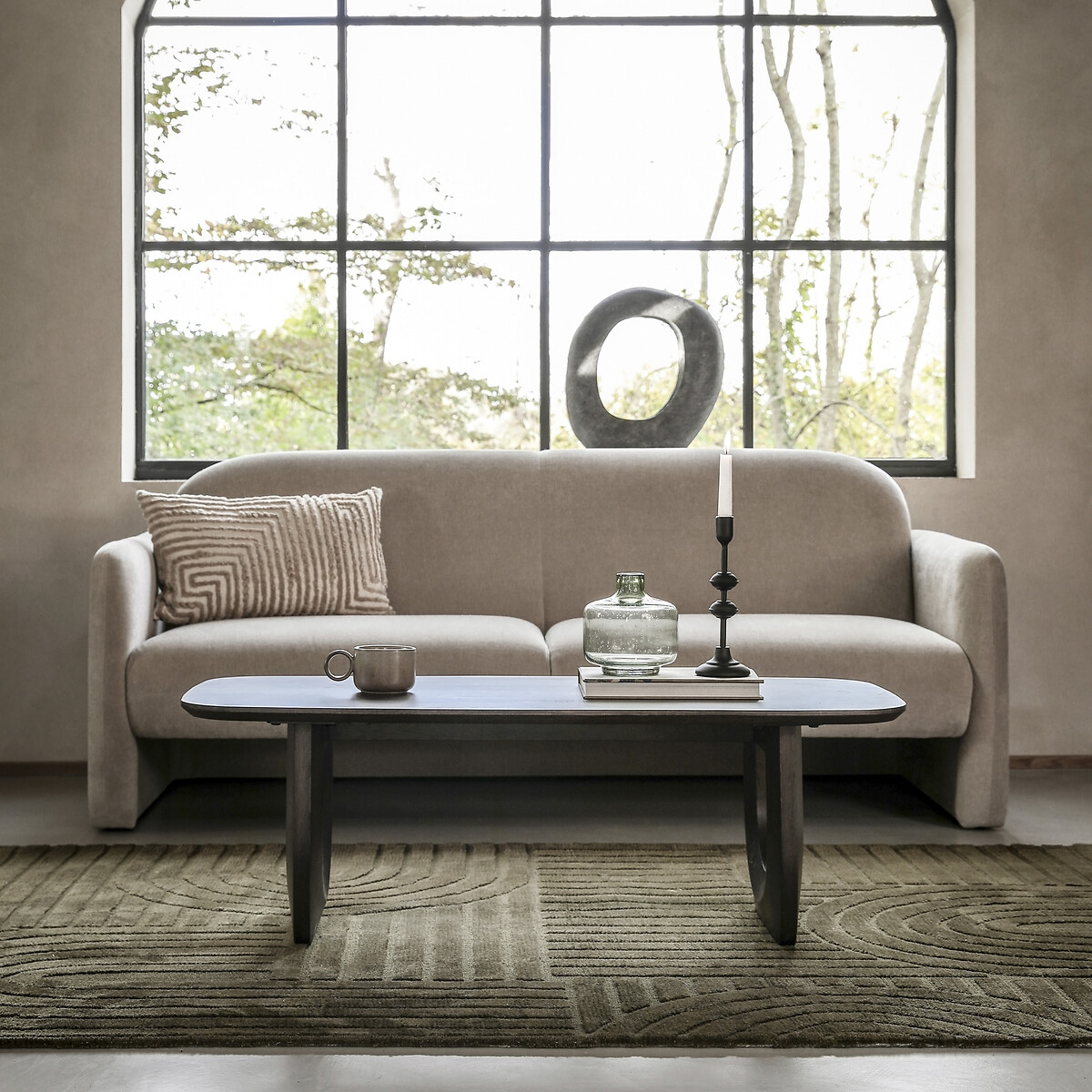 Akron Mango Wood Coffee Table brown , ÉDITÉ