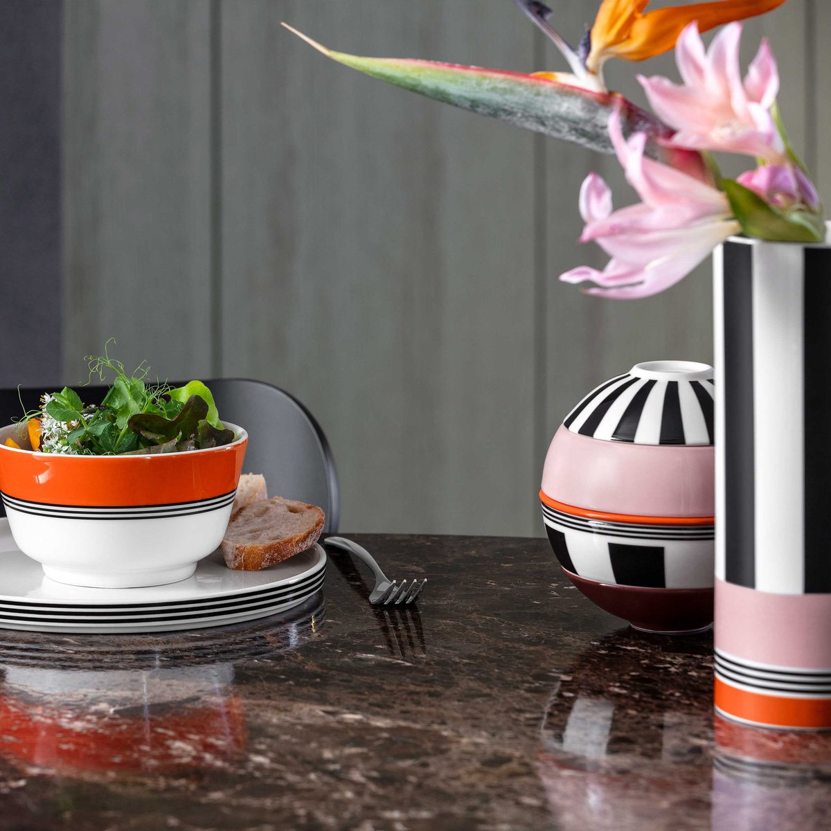Vase MEMPHIS couleur unique, VILLEROY & BOCH