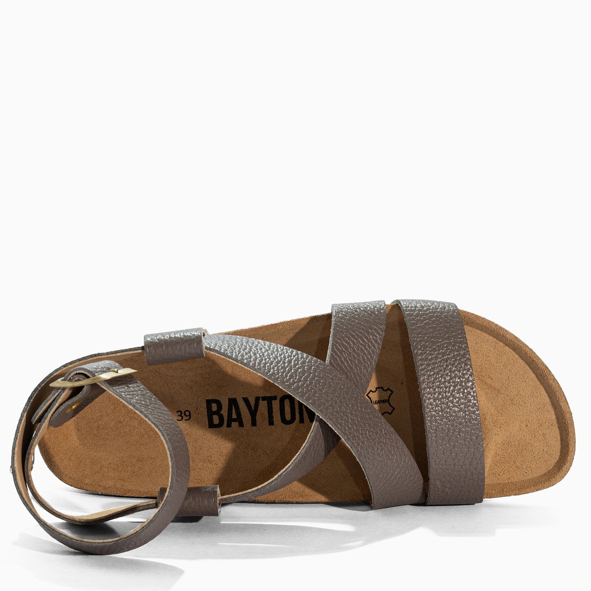 Sandales MYKONOS grey, BAYTON