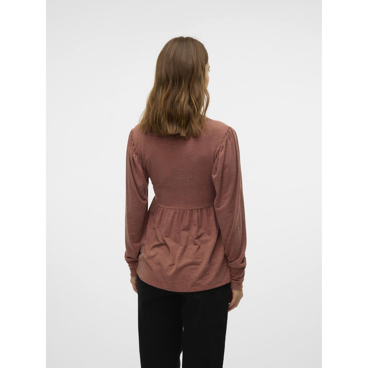 Blouse mocha bisque, MAMA LICIOUS