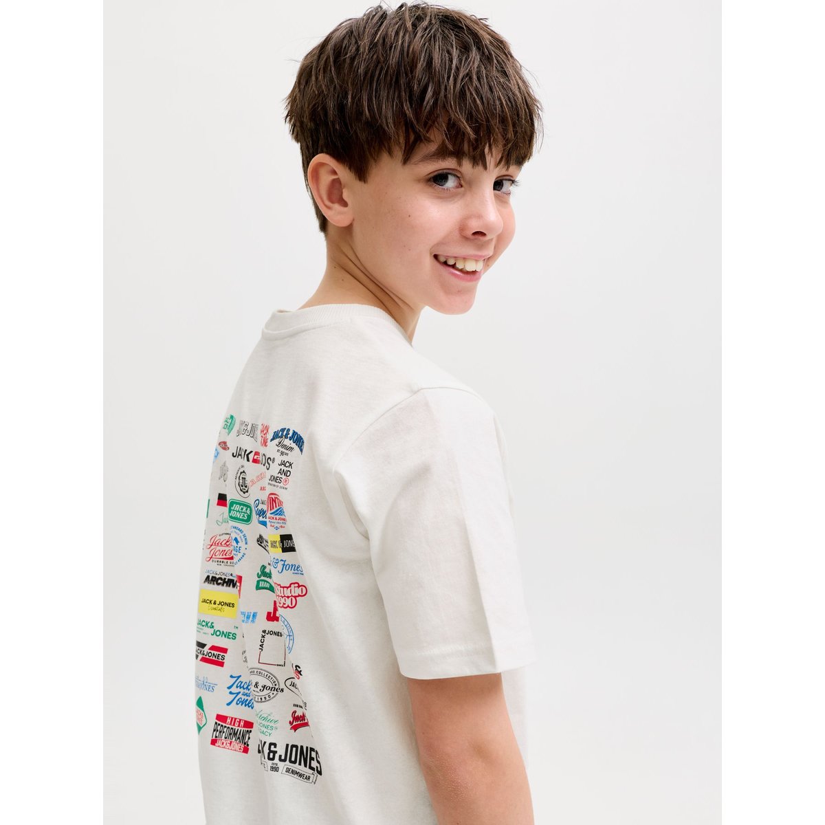 T-Shirt cloud dancer, JACK & JONES JUNIOR