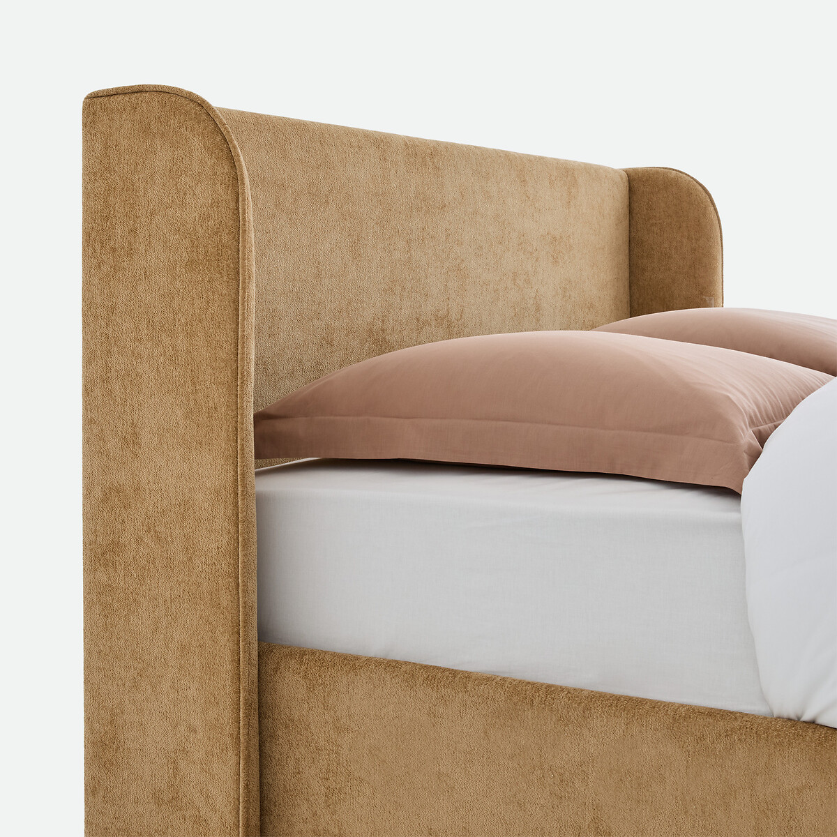 Letto contenitore con rete sollevabile, Nasik bronzo, LA REDOUTE INTERIEURS