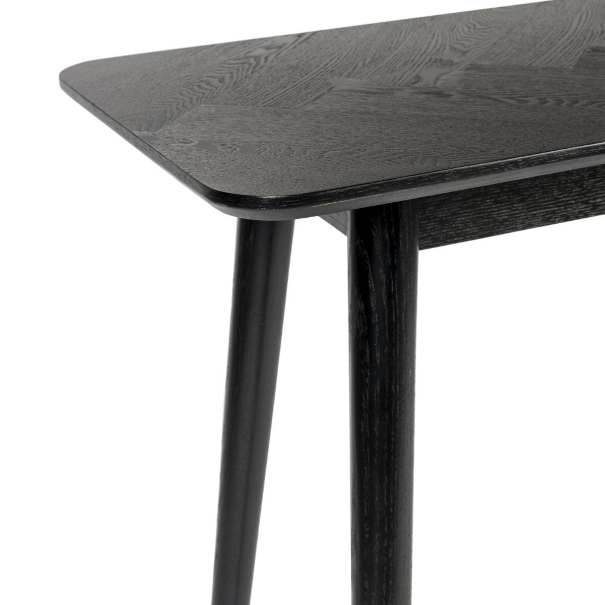 Console en bois 120x40cm- FABIO noir, DRAWER