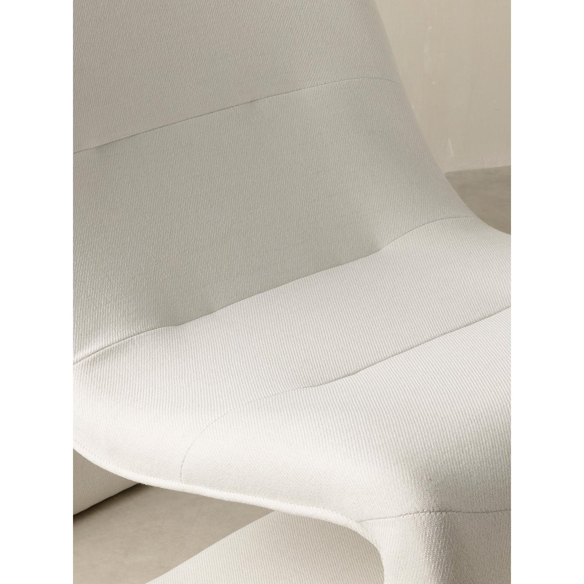 Fauteuil Rembourrée - LYLE blanc, KENAY
