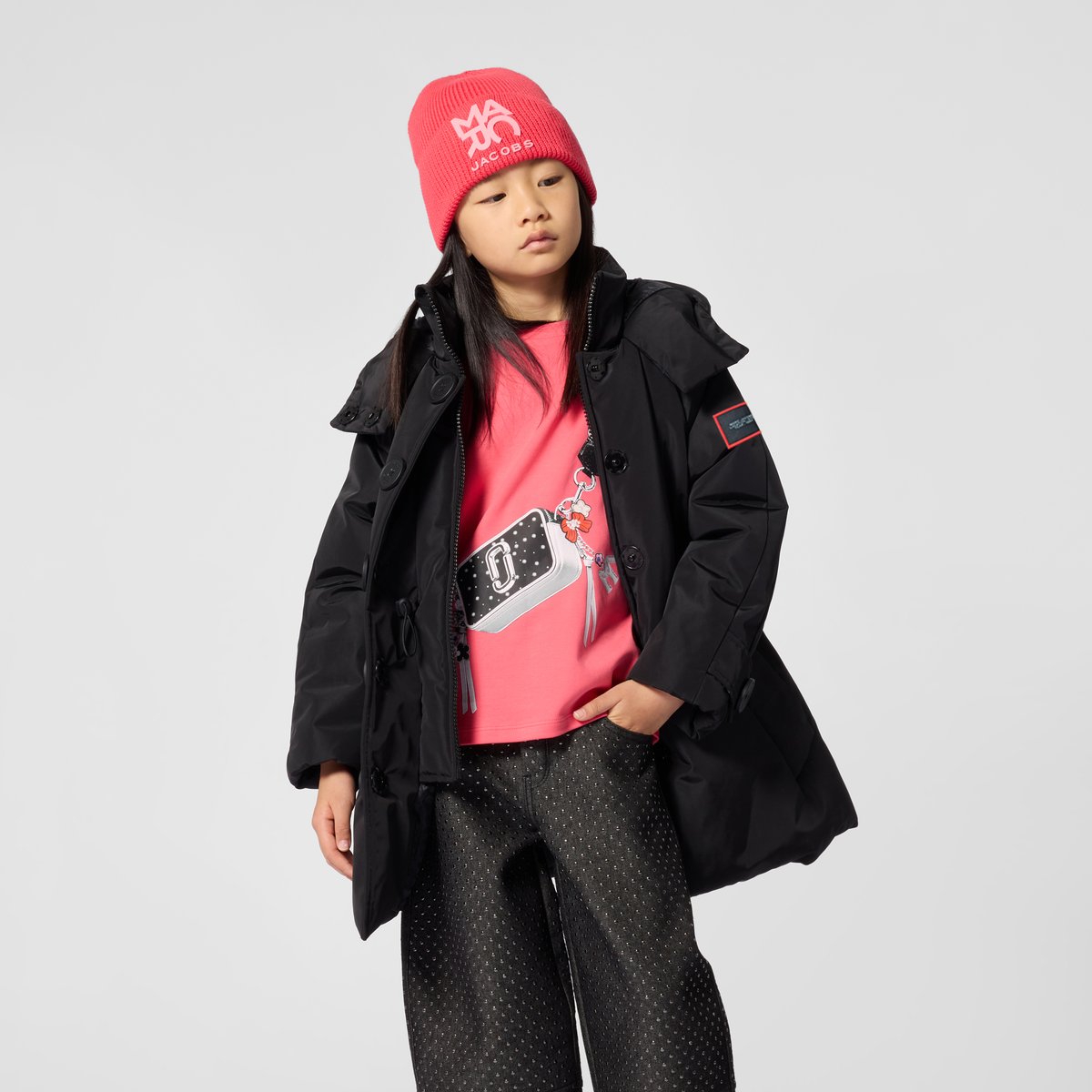 Parka à capuche black, MARC JACOBS