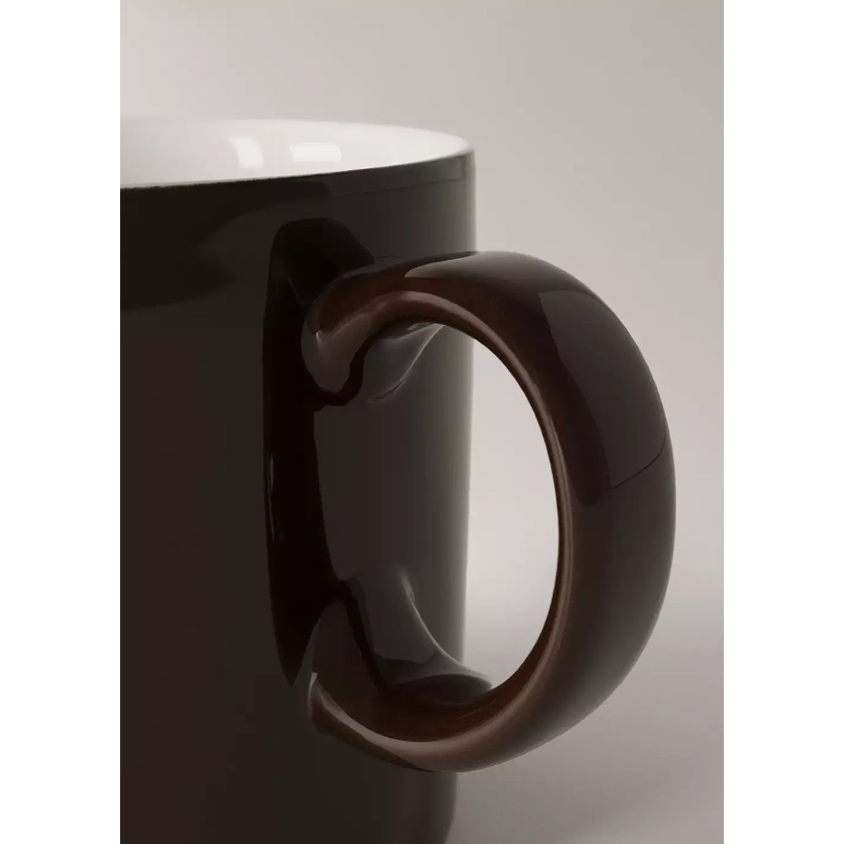 Tasse en grès chocolat, MANGO HOME