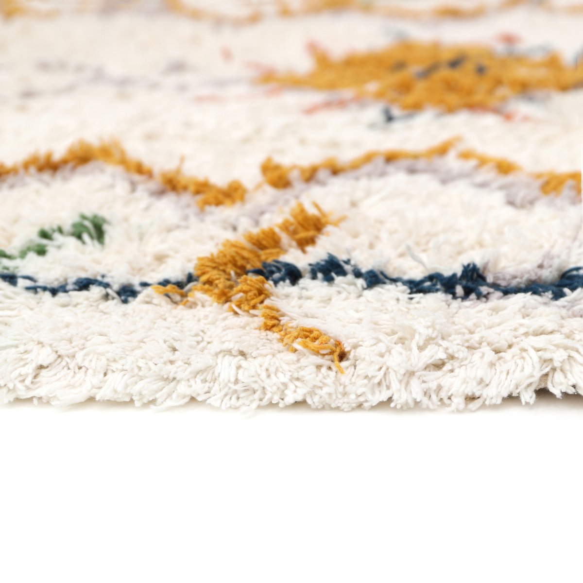 Tapis coton berbère TRISHNA multicolore, NATTIOT