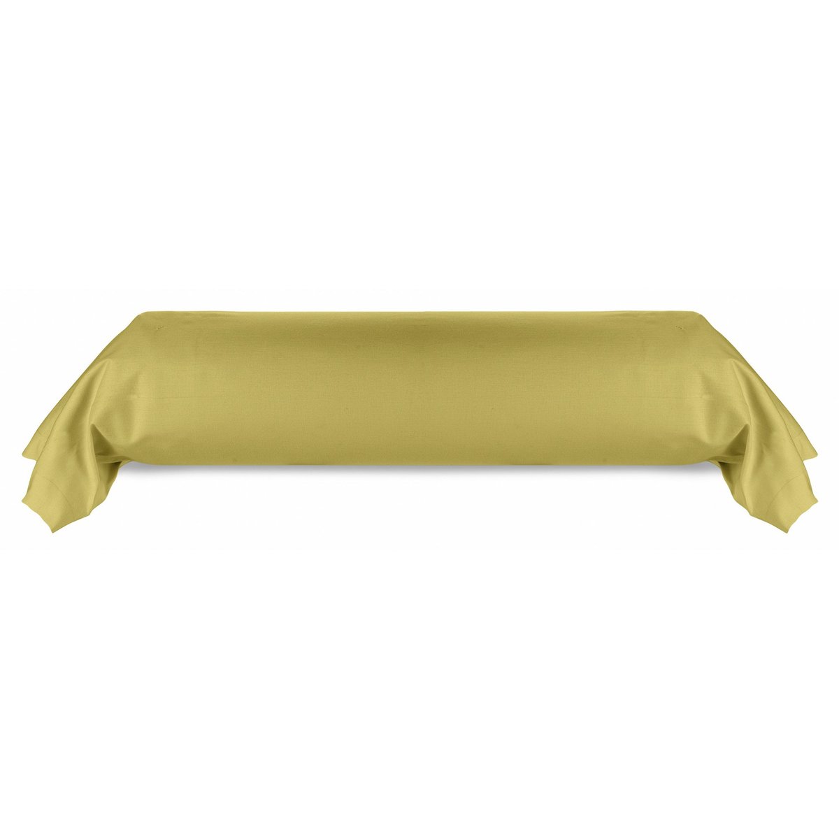 Taie de traversin Coton 57 fils jaune, EDEN