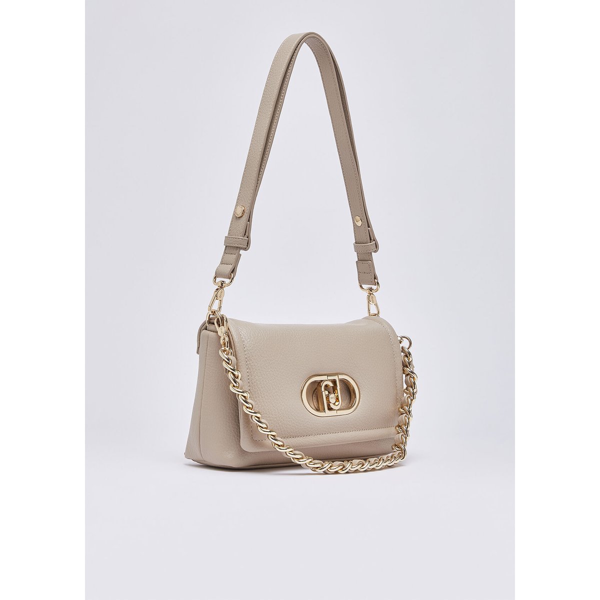 Sac LaPuffy moyen modèle blanc, LIU JO
