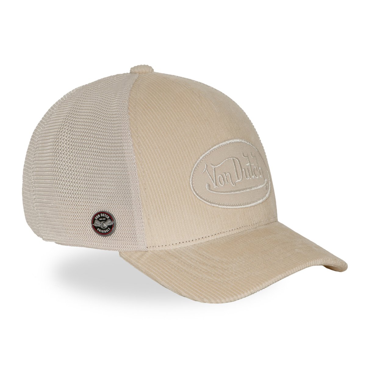 Casquette trucker LOFb beige, VON DUTCH