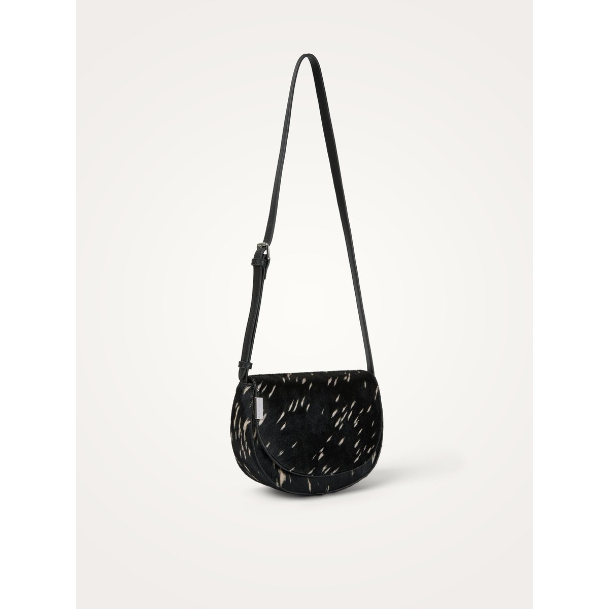 Sac bandoulière à rabat PHOEBE noir, VANESSA WU