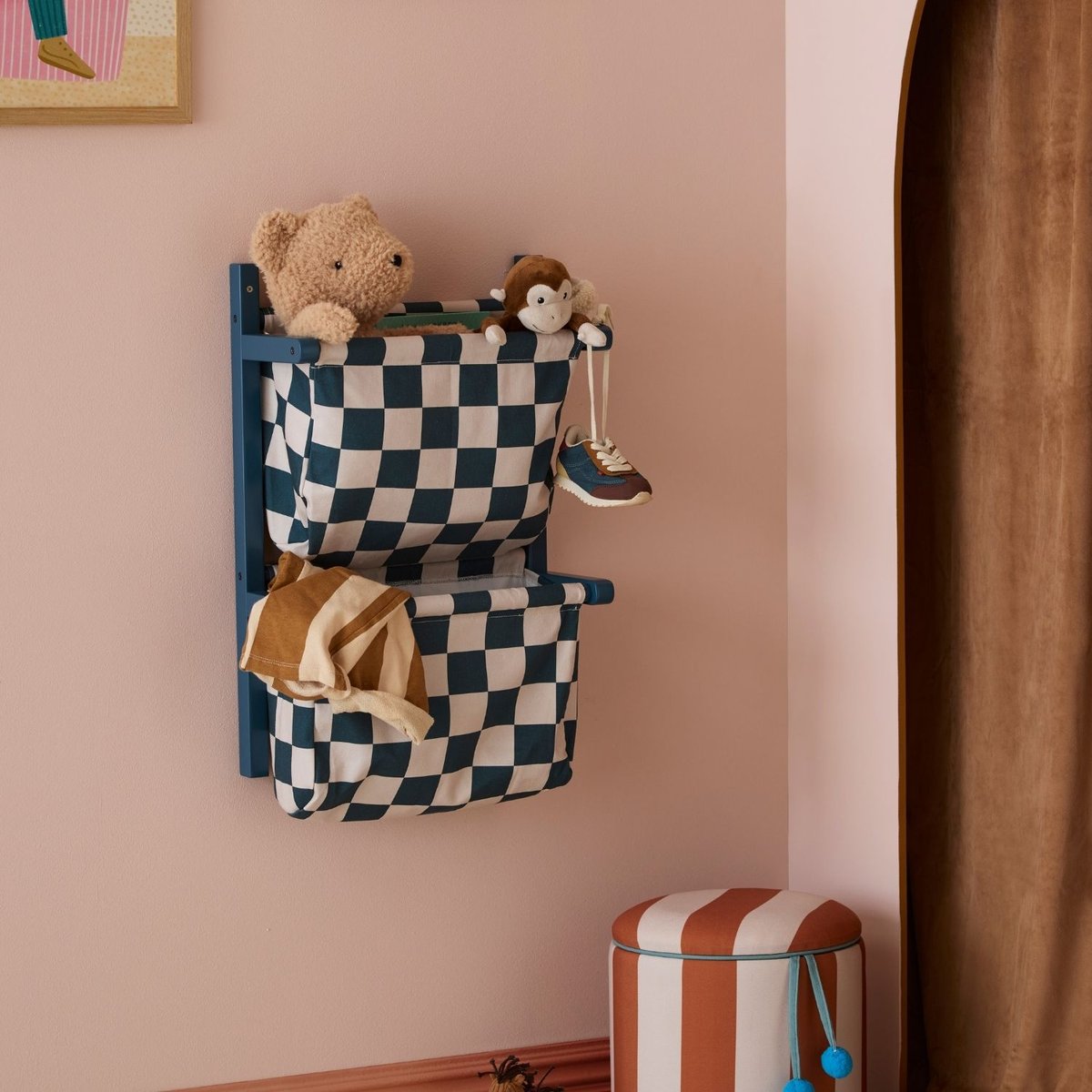 Rangement mural couleur unique, KID'S CONCEPT