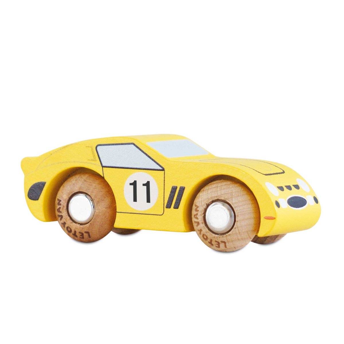 Voiture Luca No 24 jaune, LE TOY VAN