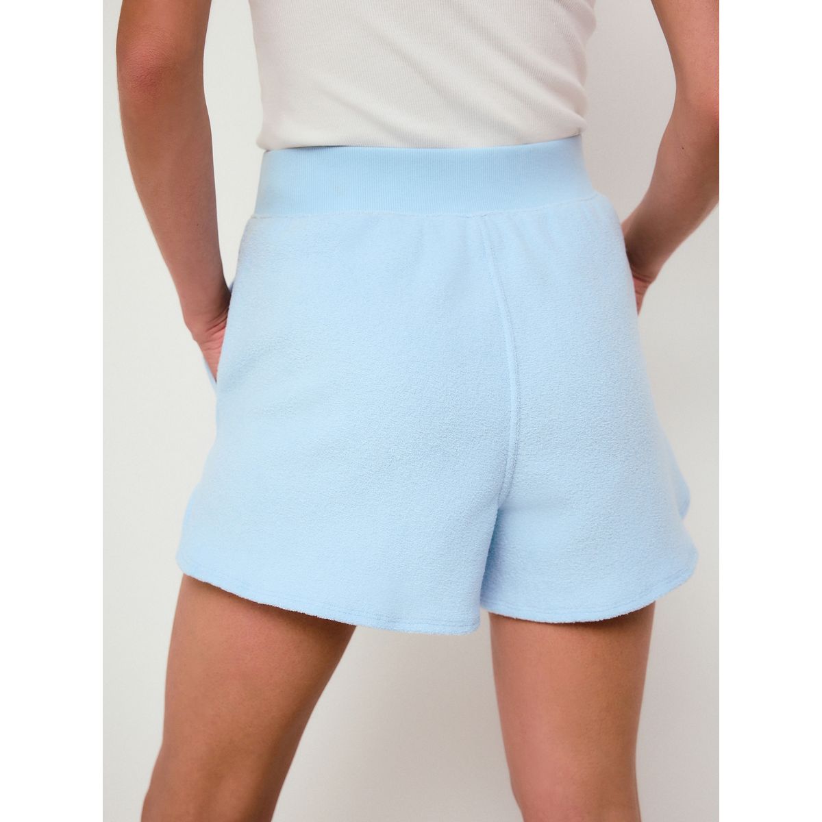 Short en tissu éponge bleu, NEXT