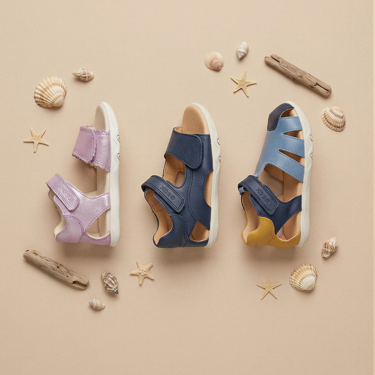 Sandales  B SANDAL STEPPIEUP bleu marine, GEOX