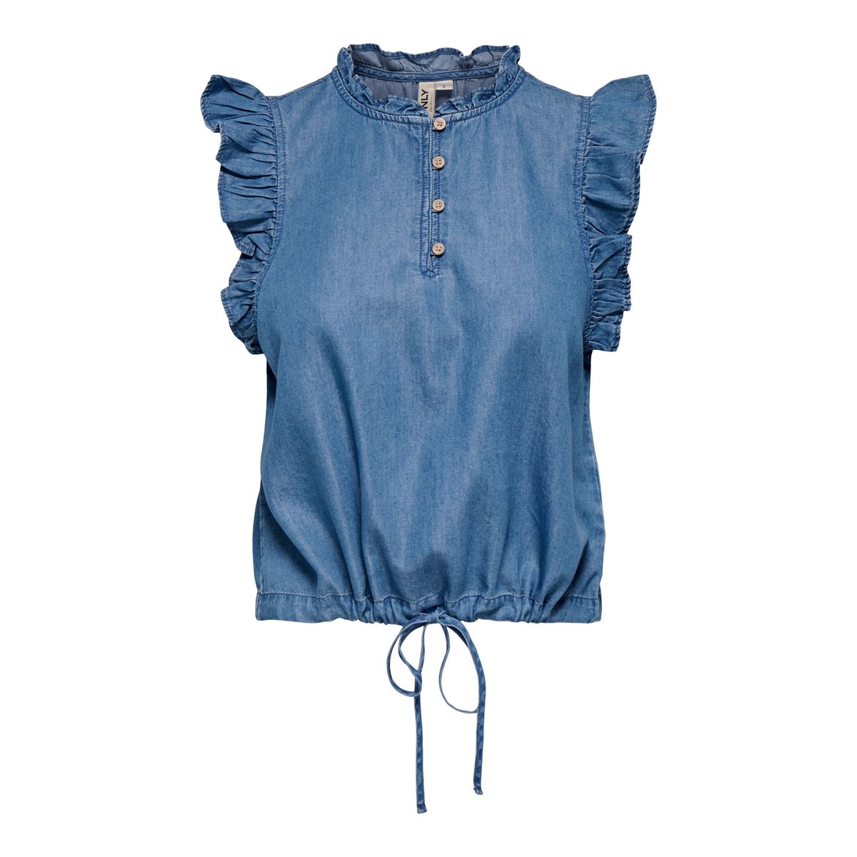 Gilet medium blue denim, ONLY