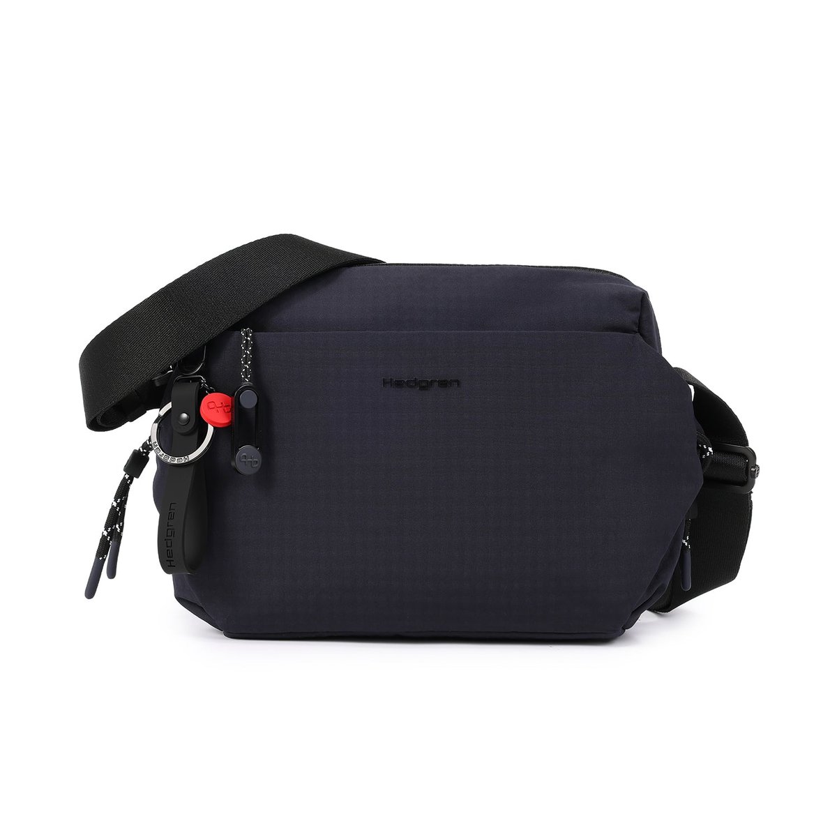Sac bandoulière moyen modulable multi-poches vulcan blue, HEDGREN