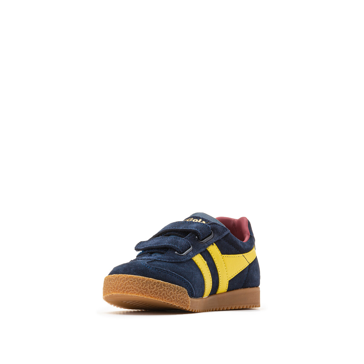 Kids Harrier Trainers with Touch 'n' Close Fastening blue/yellow, GOLA