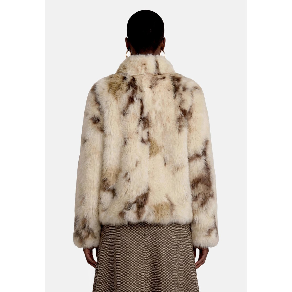 Veste en peluche cream/brown, ZERO