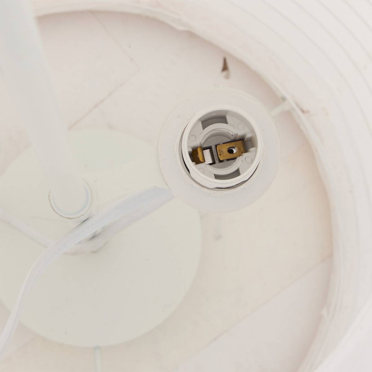 Lampadaire cylindrique en acier NIKA blanc, ATMOSPHERA