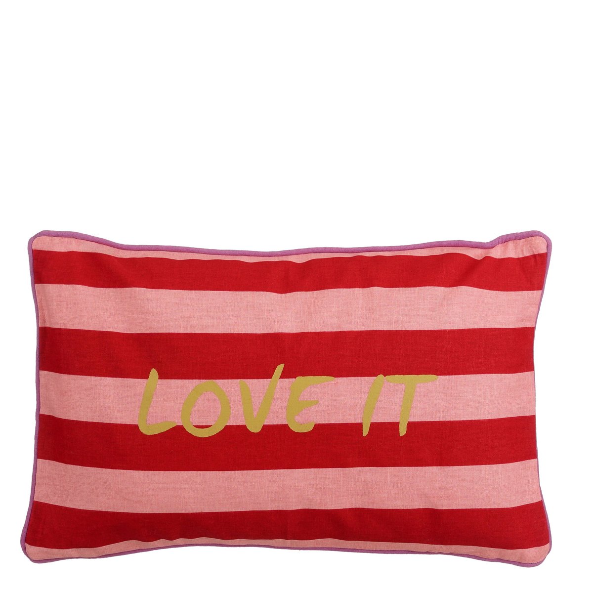 Coussin décoratif rouge, MICA DECORATIONS