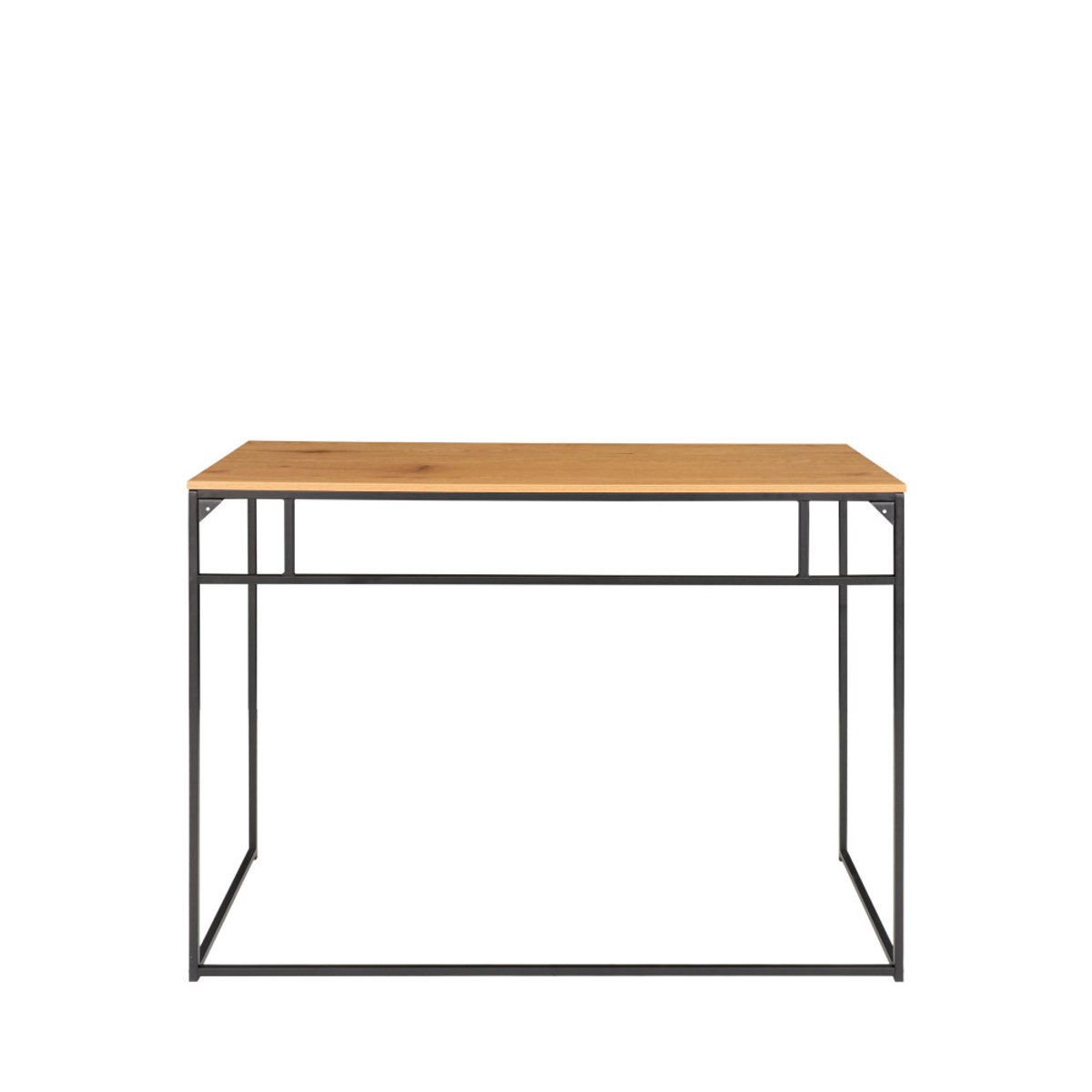 Bureau en bois et métal L100cm- VITA bois clair, HOUSE NORDIC