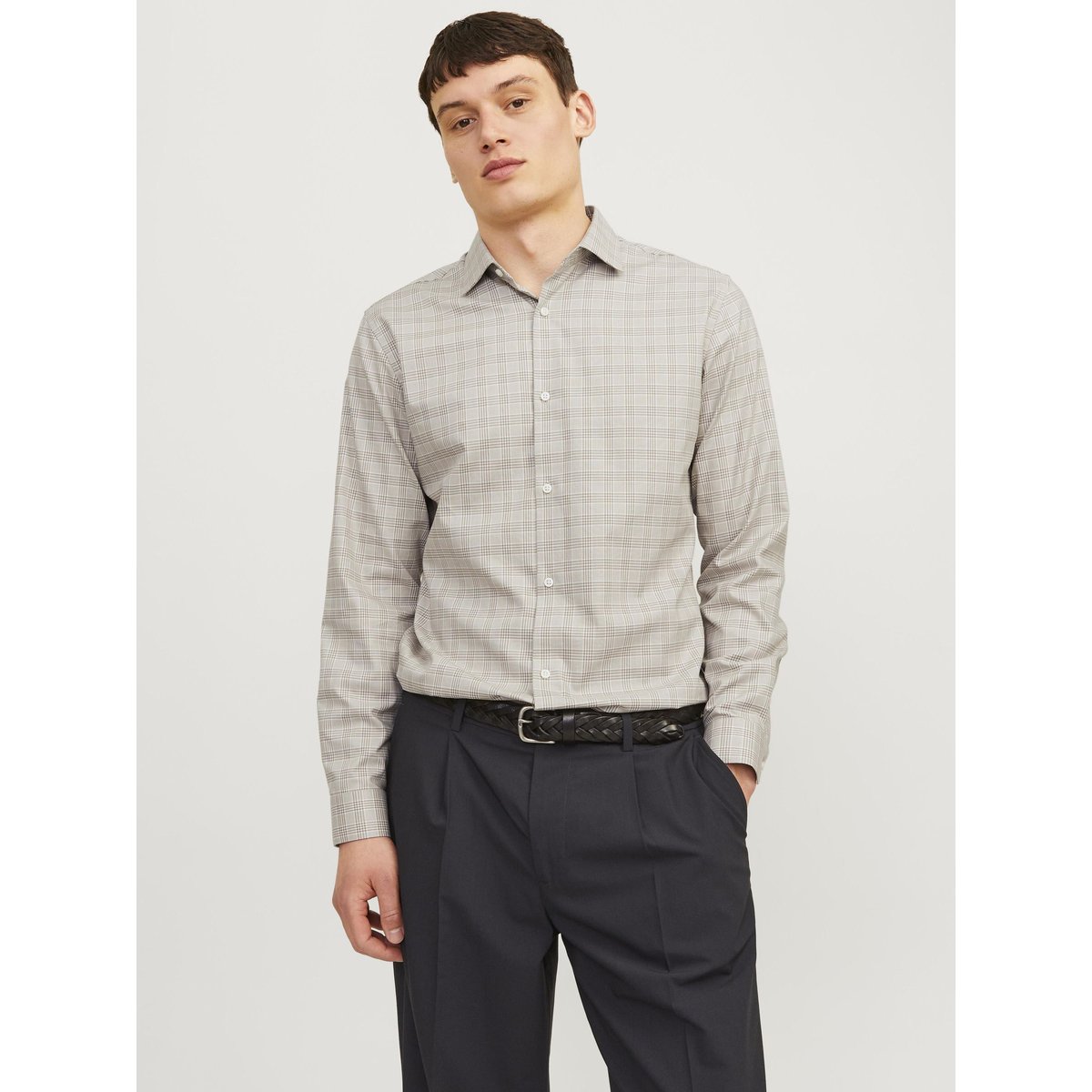 Chemise Habillée greige, JACK & JONES