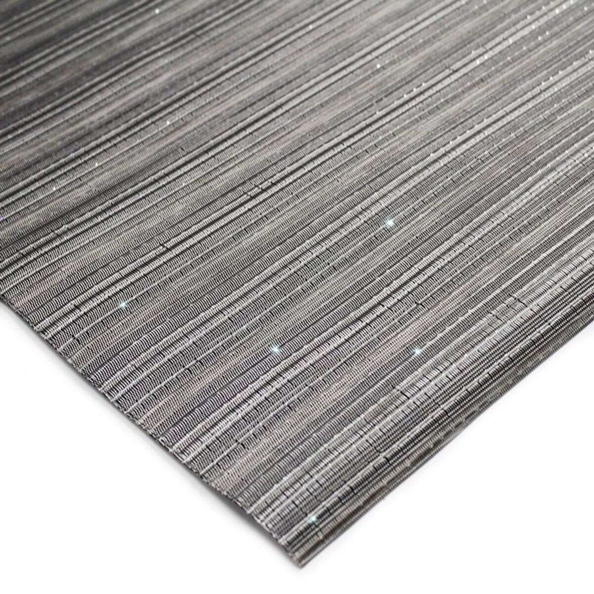 Tapis scintillant pour intérieur-extérieur  NAROSKI gris, THE DECO FACTORY