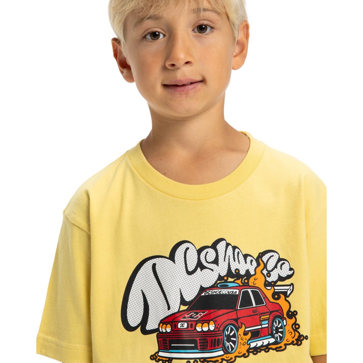 DC Shoes Apparel|Tops Garçon 8-16 ans EDBZT03442 jaune dusky citron, DC SHOES