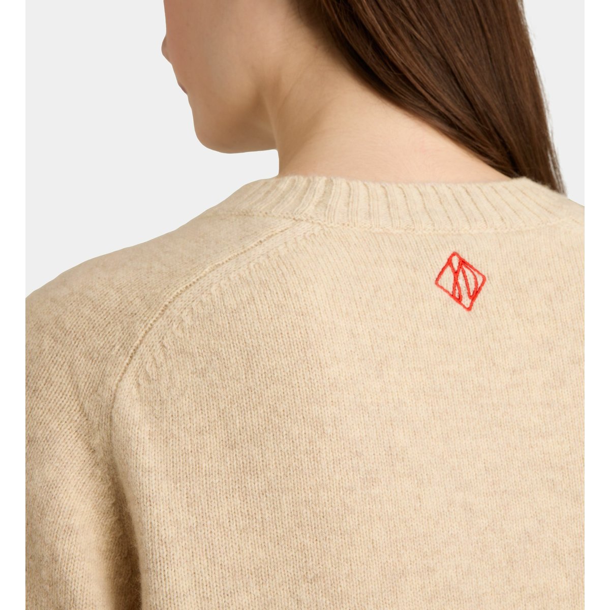 Pull de noël en laine écru, GALERIES LAFAYETTE