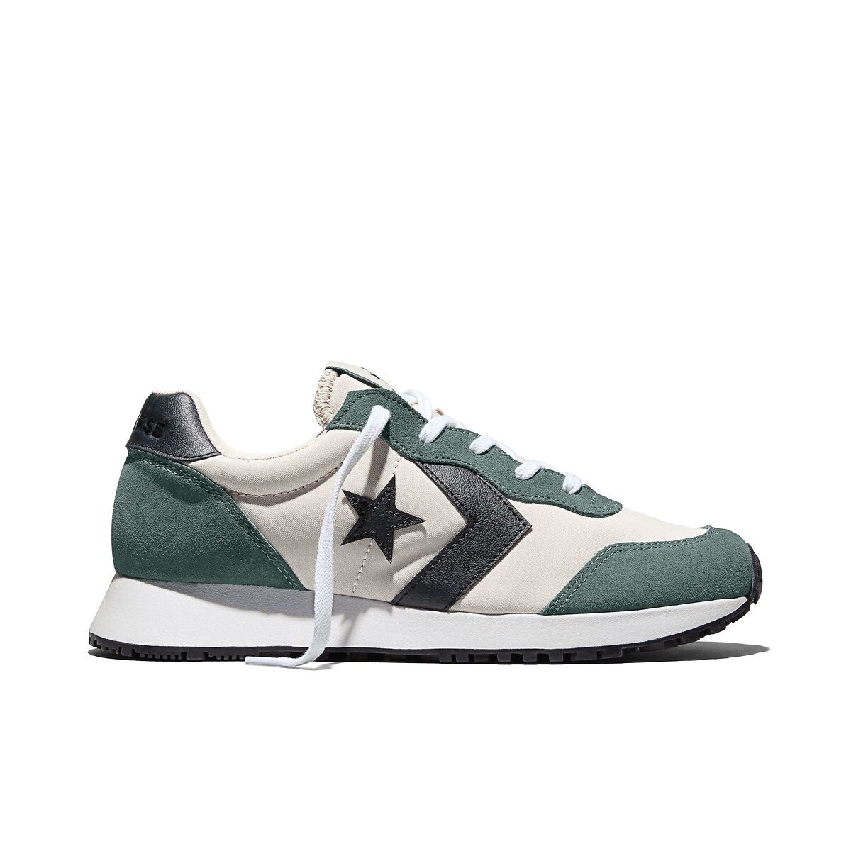Omega Trainer sportschoenen ecru/grijsgroen, CONVERSE