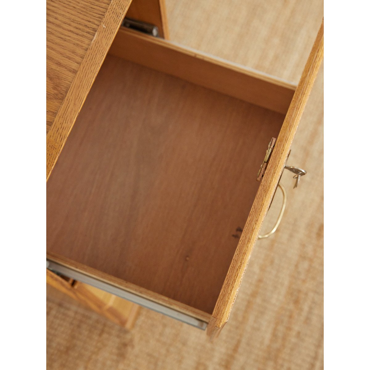 Classeur en bois Fernand N°489 - Bon état bois clair, DEBONGOUT