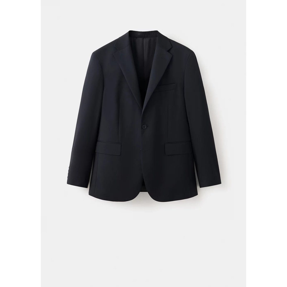 Veste costume Turin 100 % laine vierge noir, MANGO MAN