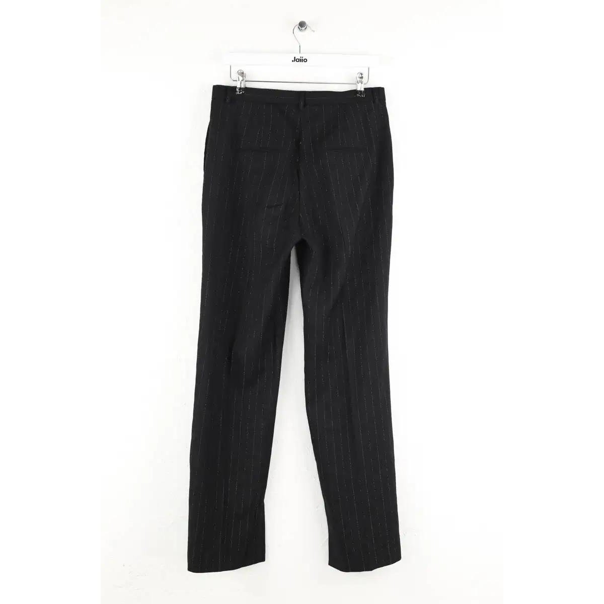 Pantalon droit - Très Bon État noir, THE KOOPLES